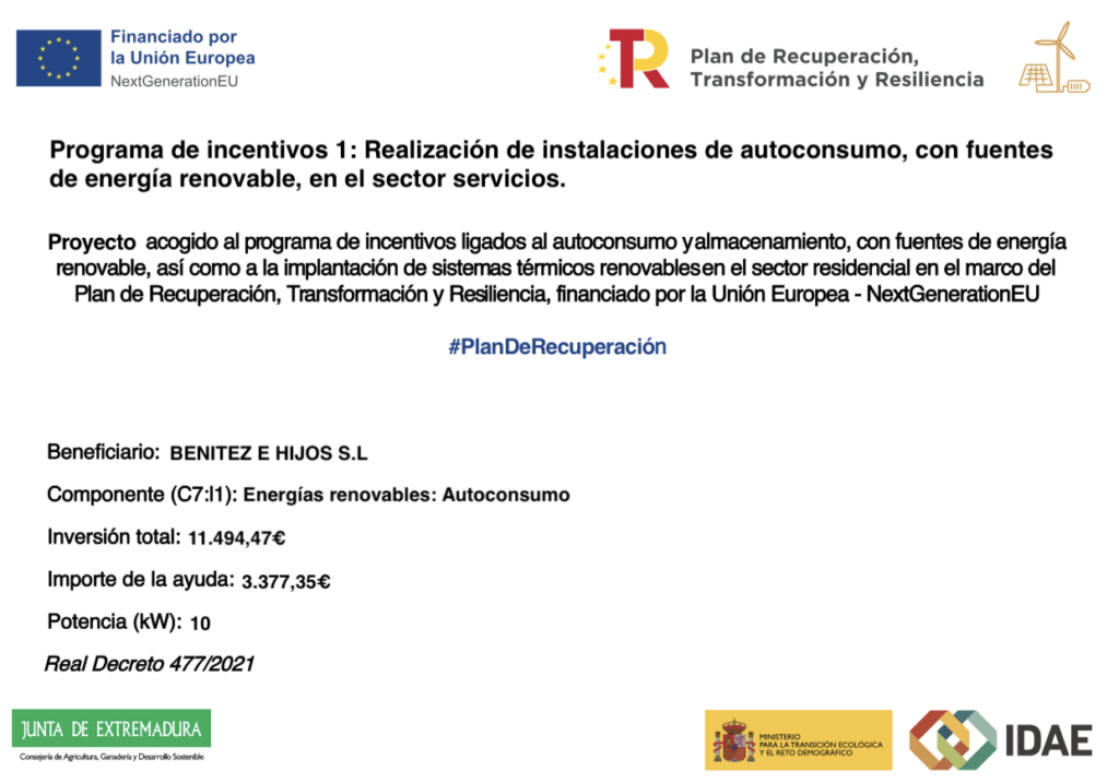 Cartel NextGenerationEU